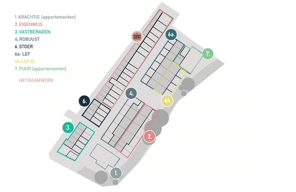 Gebiedskaart Defensie-eiland